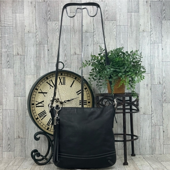 COACH Vintage Leather Crossbody Shoulder Bag -NWOT - Picture 1 of 16